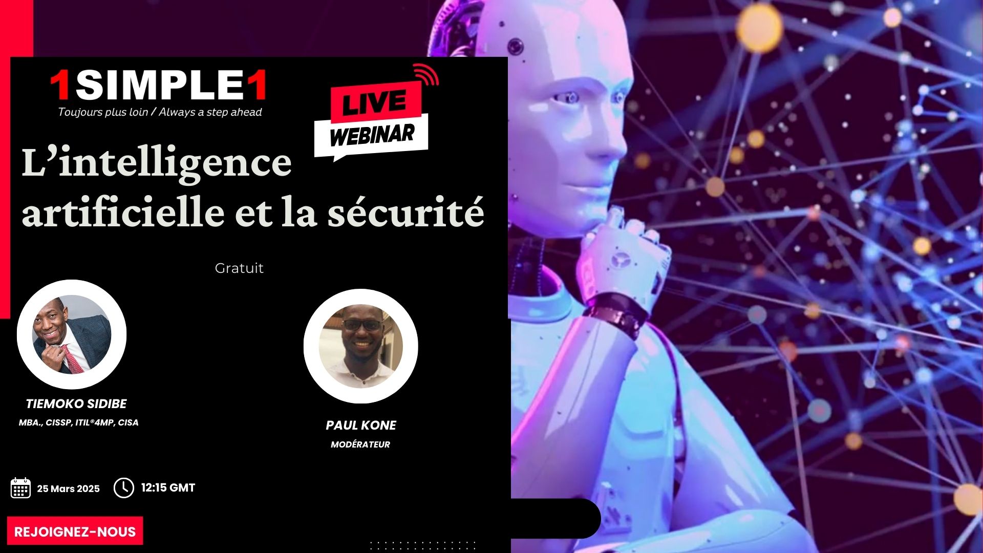 L’intelligence artificielle et la sécurité.