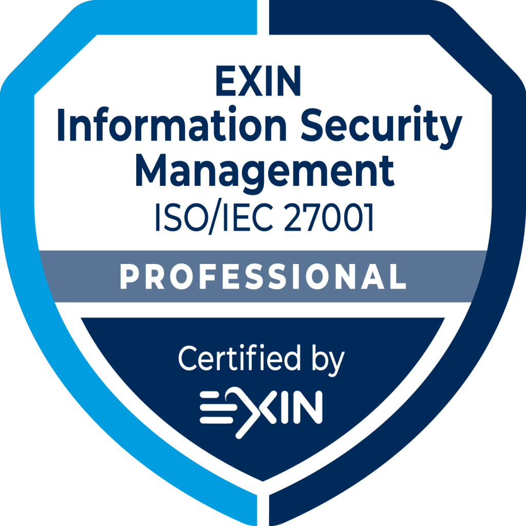 EXIN Information Security Management Professional based on ISO/IEC 27001